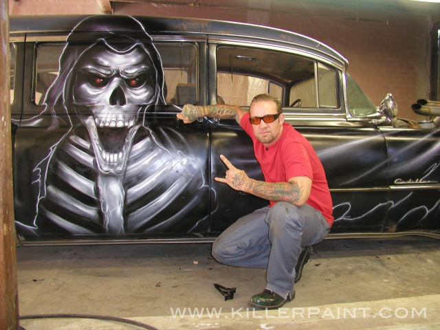Jesse James and the Gravedigger Hearse