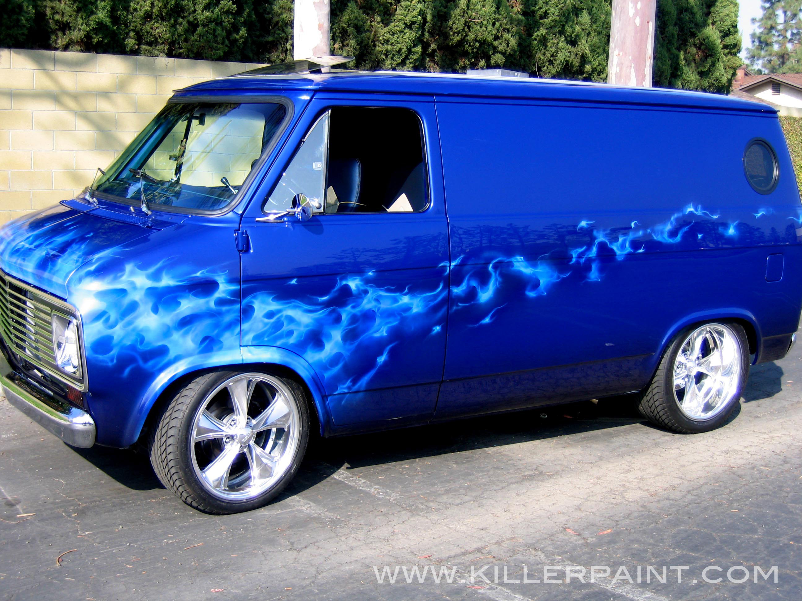 Image result for blue flames custom paint