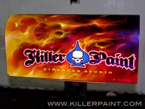 True Fire™ Mailbox by Mike Lavallee of Killer Paint™